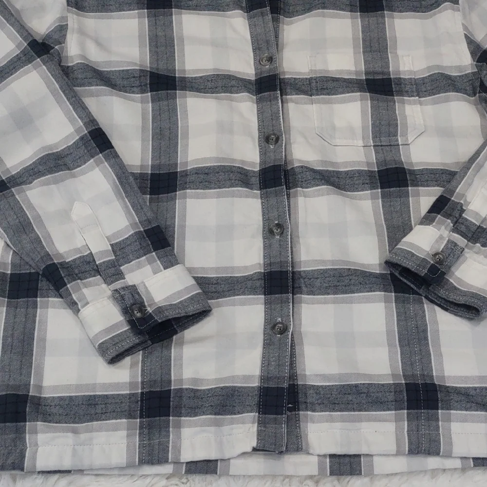 EDDIE BAUER Gray Plaid Hooded Jacket - Picture 17 of 17